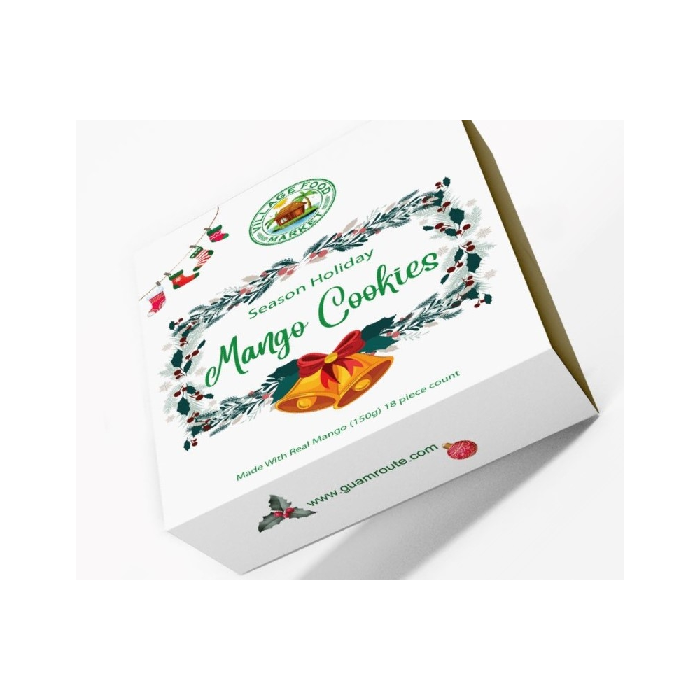 Christmas Mango Cookie Set – alternate view 2, island snack from Guam Route