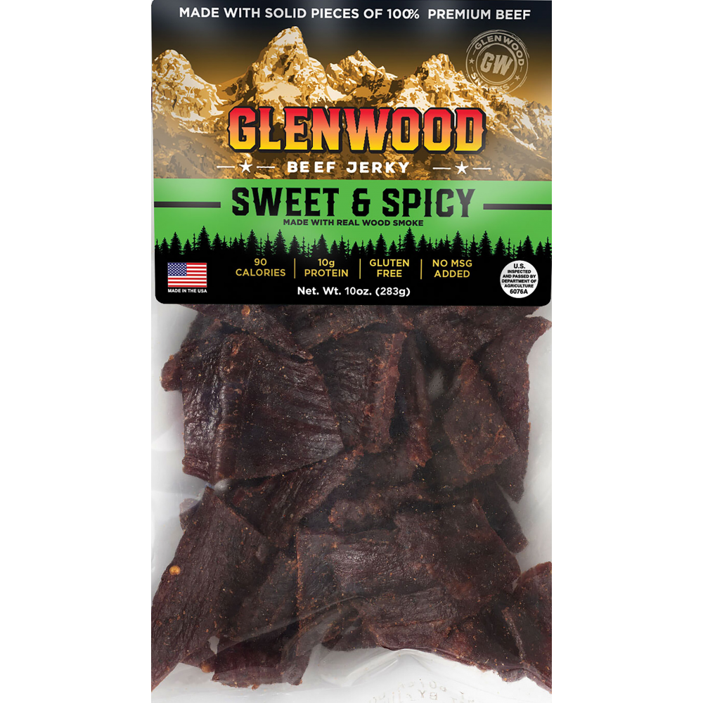 Old Style Sweet N Spicy Jerky Glenwood authentic Guam island beef jerky Made In Guam