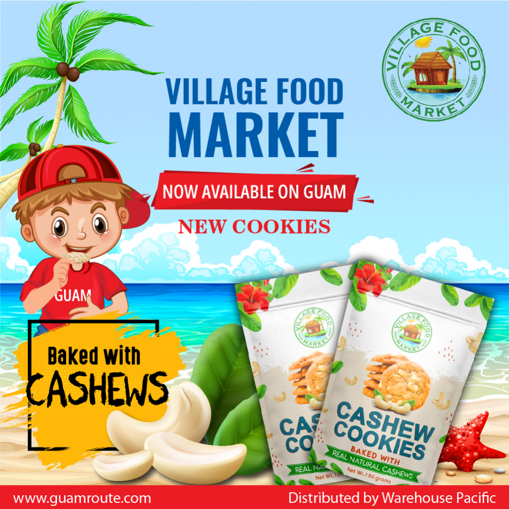 Island Cashew Cookies – Made with Real Cashews | 3-Pouch Set