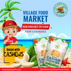 Island Cashew Cookies – Made with Real Cashews | 3-Pouch Set