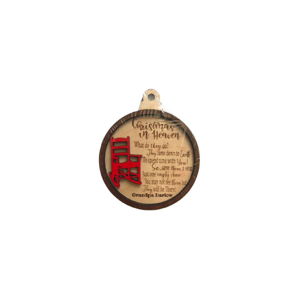 Christmas In Heaven GPS Guam Route authentic island memorial gift Made In Guam