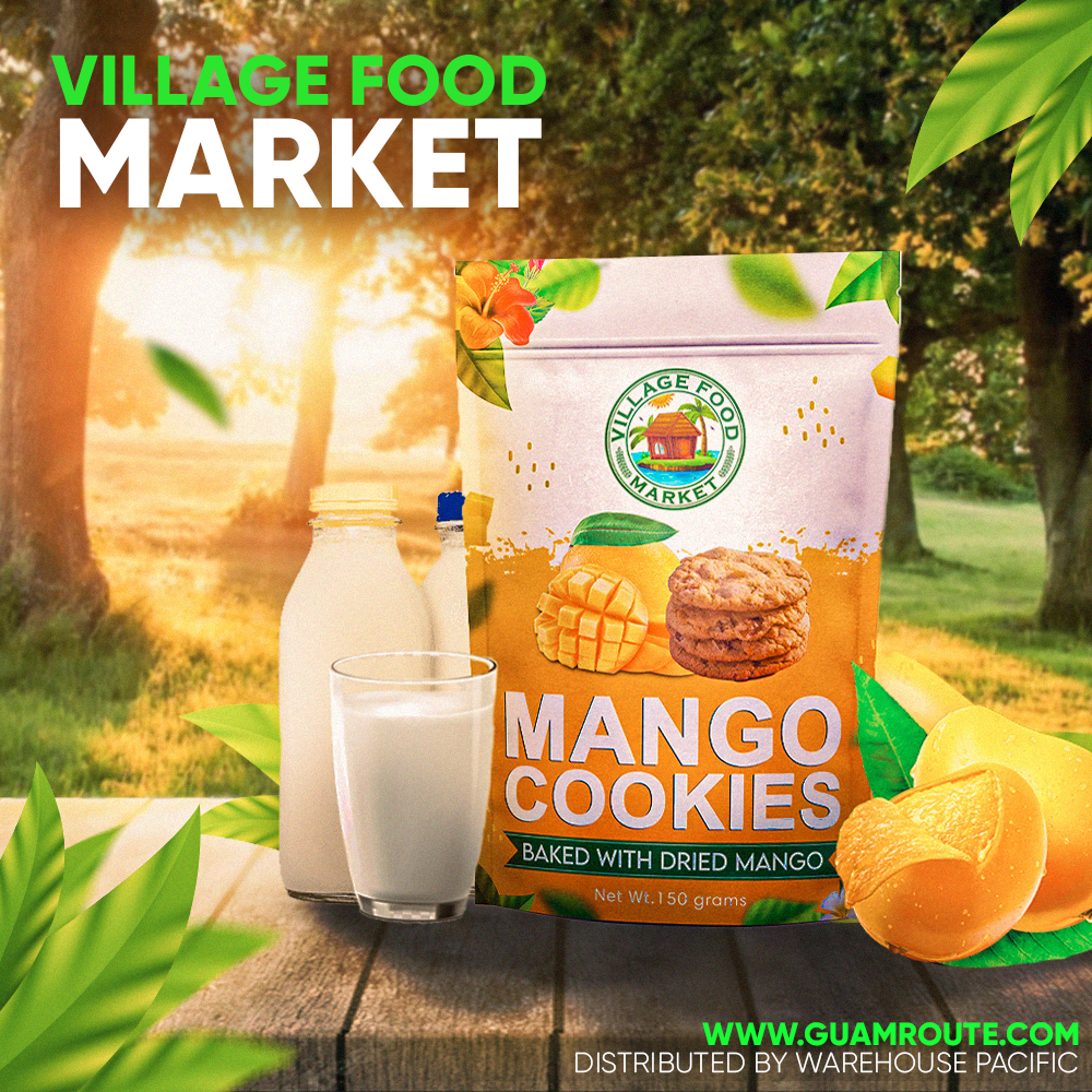 Mango Cookie Set 3 Pouches authentic Guam island food Made In Guam shipped worldwide