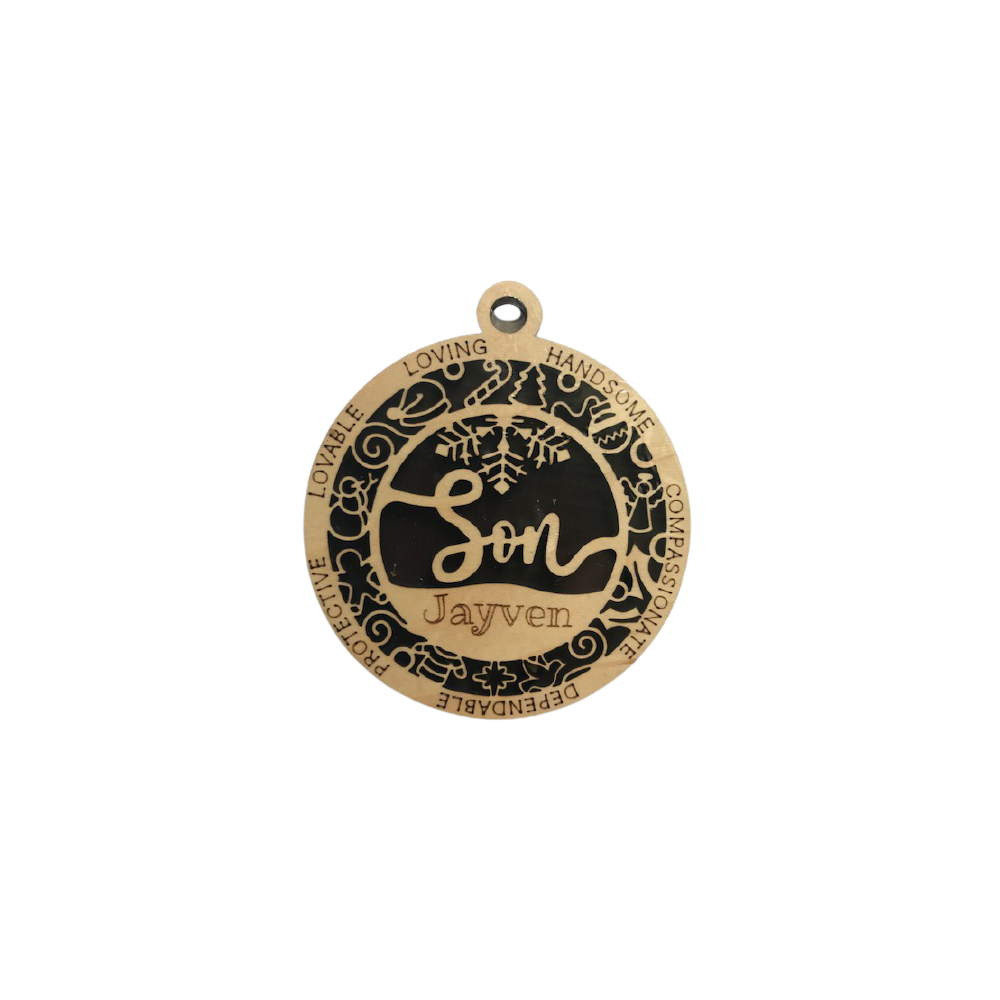 Son Christmas – alternate view 2, made in Guam by Guam Route