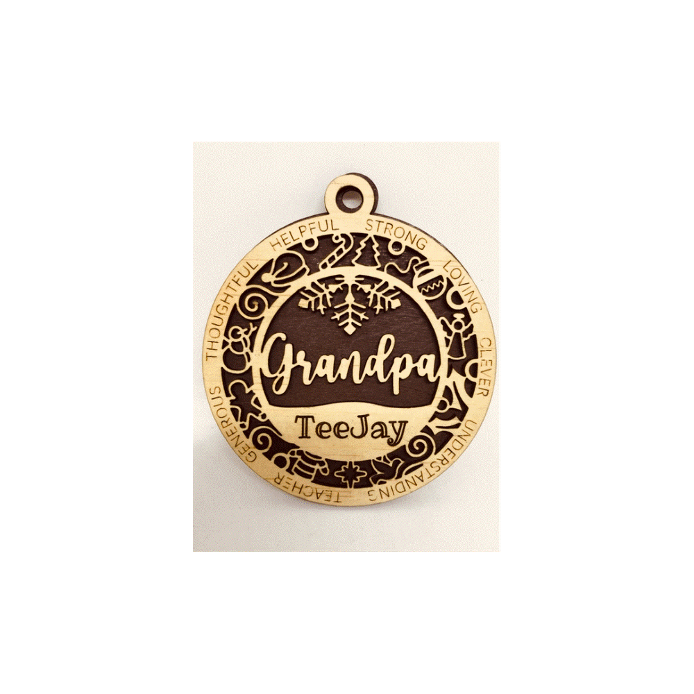 Grandpa Christmas "Excellent for The Loved One" (Made In Guam)