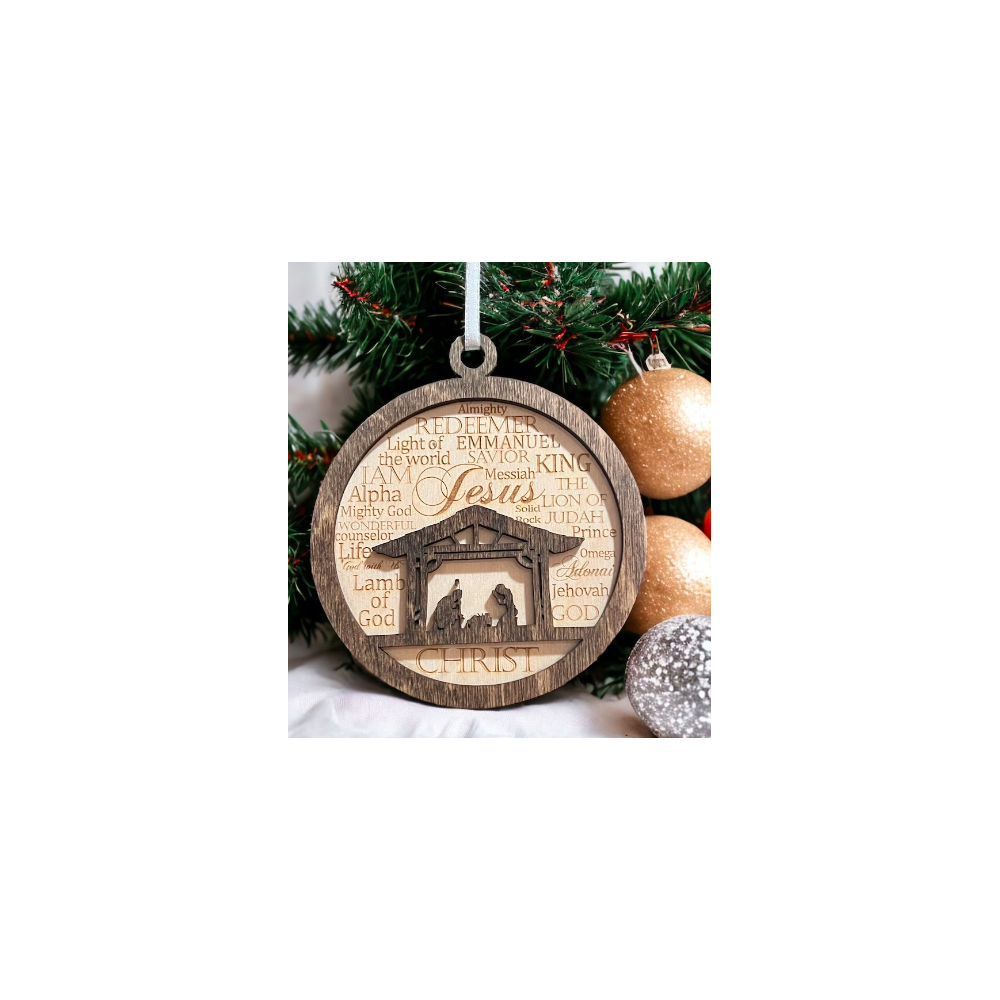 Nativity "Excellent for The Loved One" (Made In Guam)