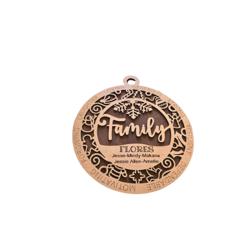 Family Christmas Large gift Made In Guam authentic island keepsake shipped worldwide
