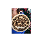 Family Christmas - Large "Excellent for The New Loved One" (Made In Guam)