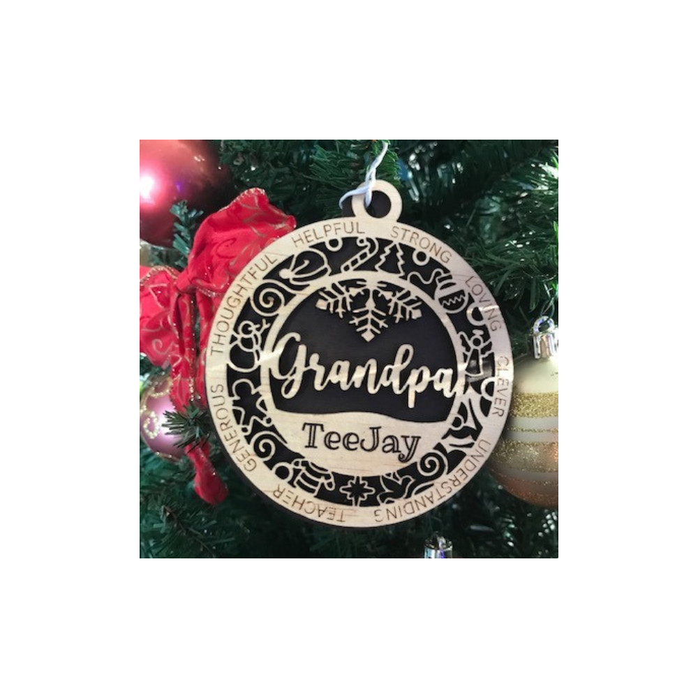 Grandpa Christmas "Excellent for The Loved One" (Made In Guam)