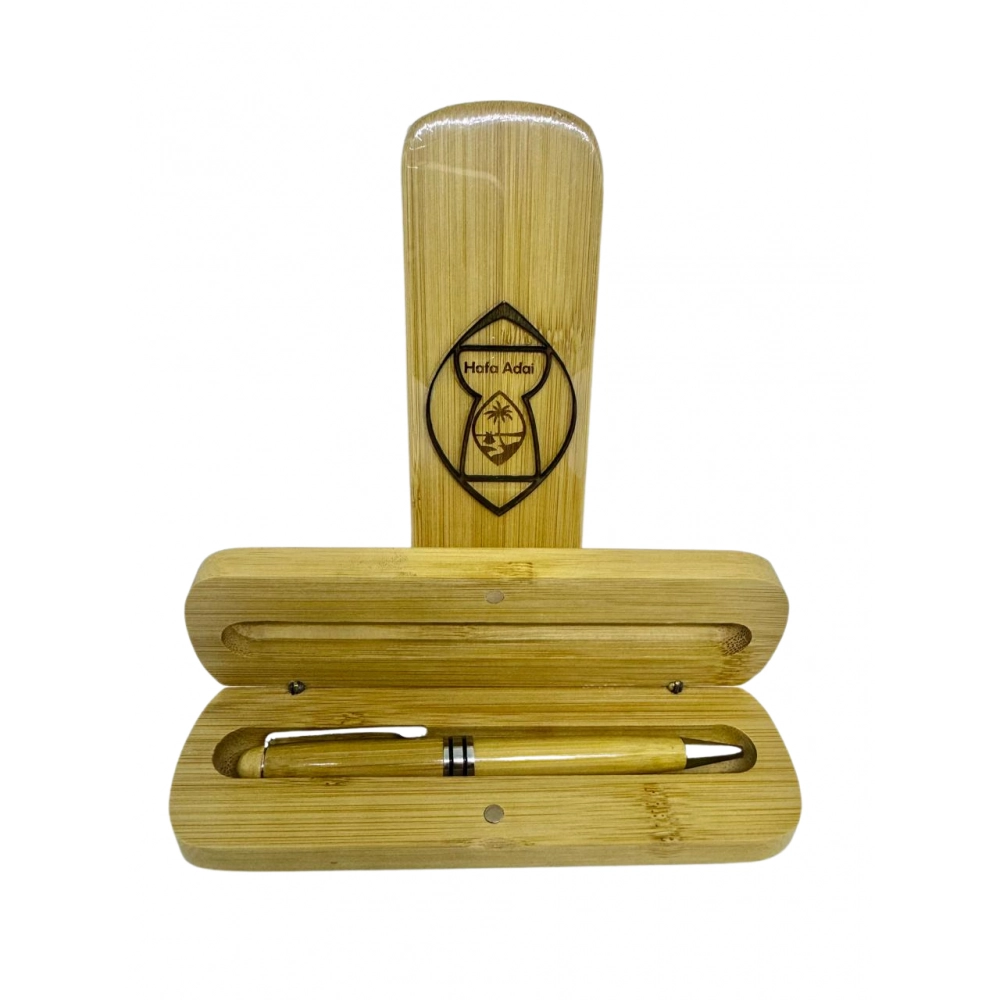 Guam Pen With Case GPS authentic island souvenir Made In Guam shipped worldwide
