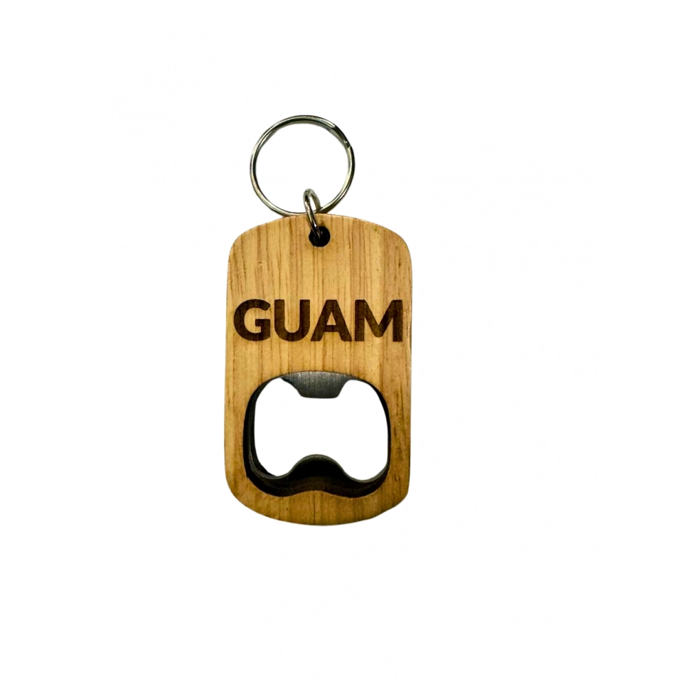 Guam Bottle Opener Keychain (GPS)