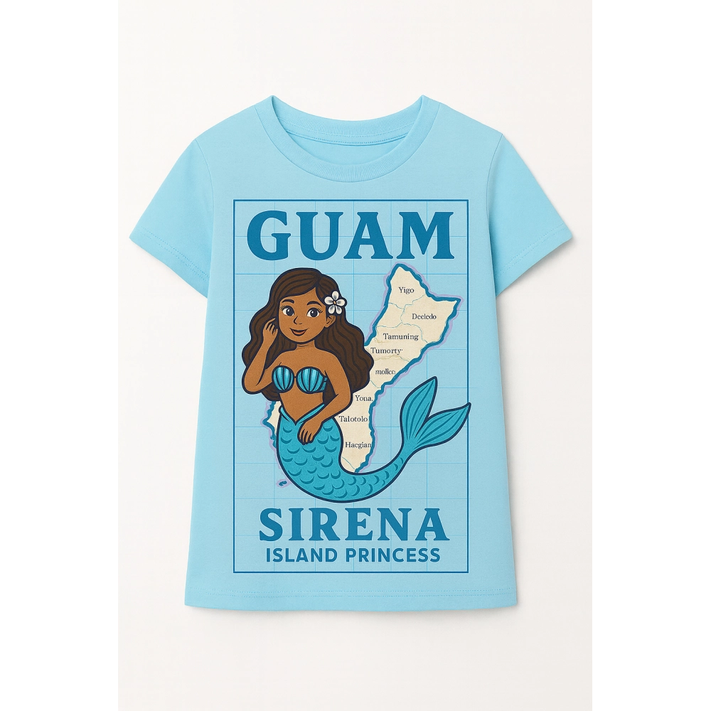 Girl Sirena - Ocean Blue