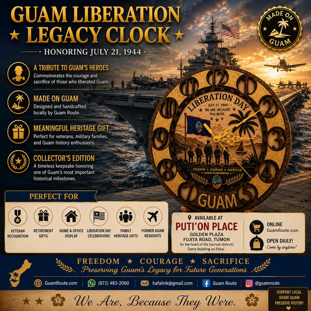 Guam Liberation Legacy Clock