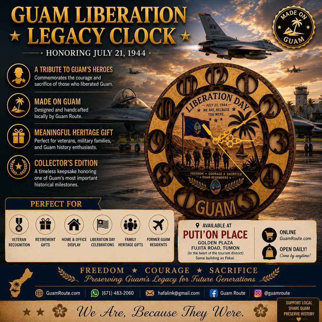 Guam Liberation Legacy Clock