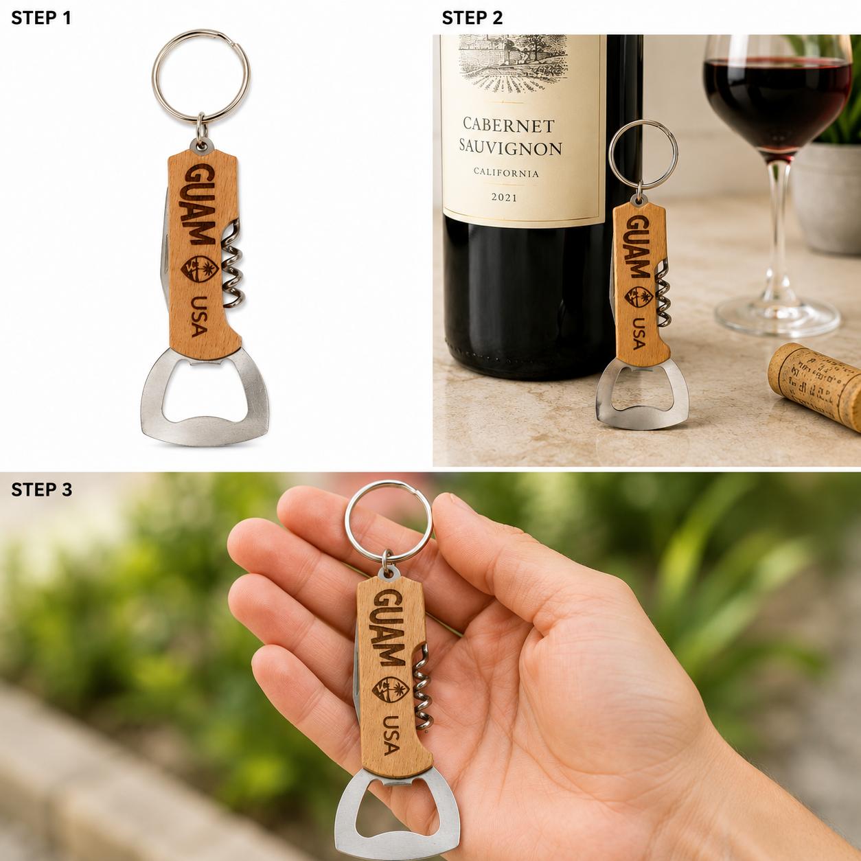 Guam Wine Cork (GPS)