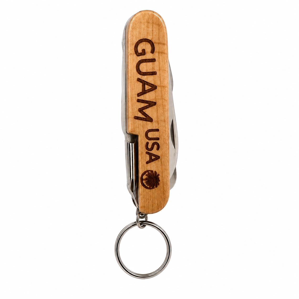 Guam Swiss Knife GPS authentic island multi-tool gift Made In Guam shipped worldwide