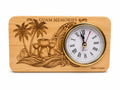 Guam Desk Clock authentic island timepiece Guam Route Made In Guam shipped worldwide