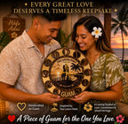 Guam Wall Clock | Handcrafted on Guam