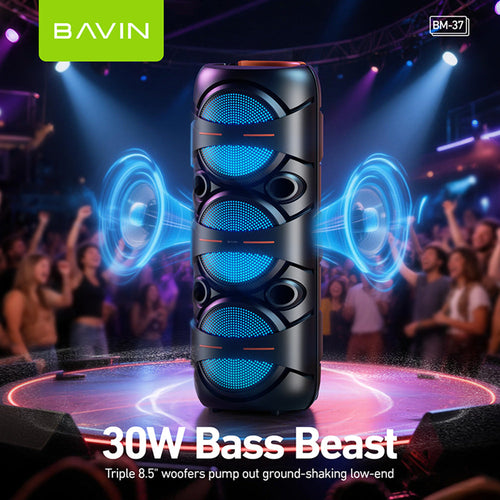 BAVIN BM37 party karaoke speaker – photo 2