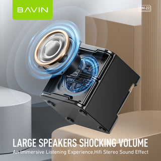 BAVIN BM22 mini karaoke speaker – photo 2