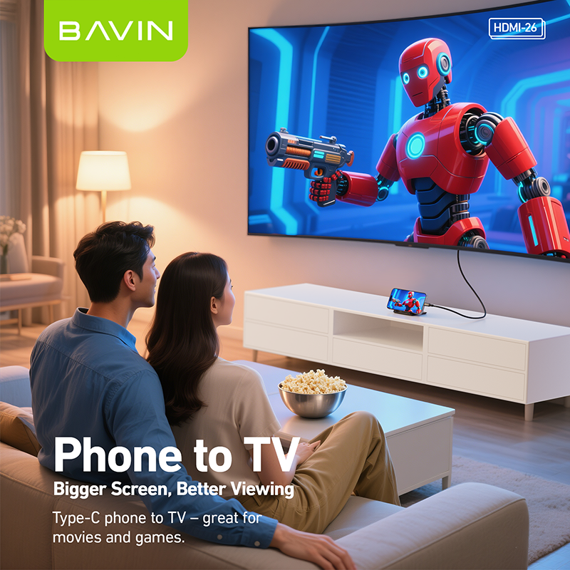 BAVIN HD26 USB-C to HDMI cable – photo 2