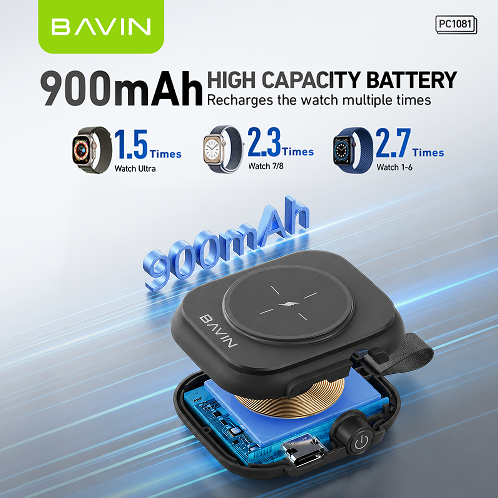BAVIN PC1081 Apple Watch power bank – photo 2