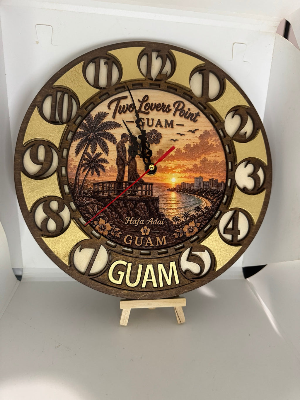 Guam Wall Clock