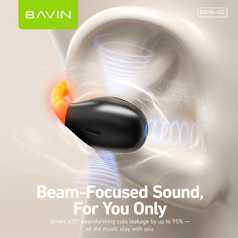 BAVIN BA102 clip earbuds – photo 3