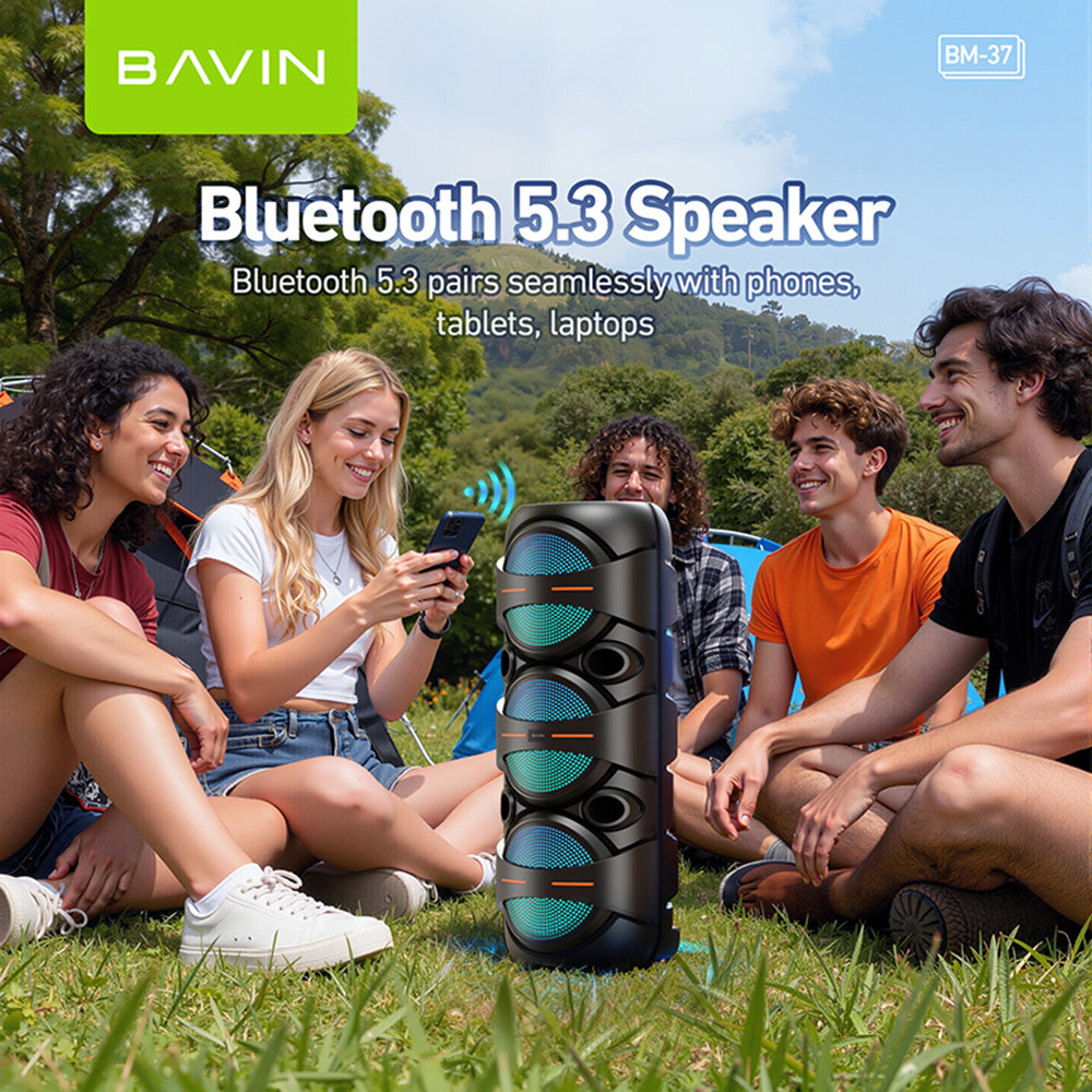 BAVIN BM37 party karaoke speaker – photo 3