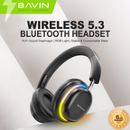 BAVIN BH53 wireless headphones – main photo