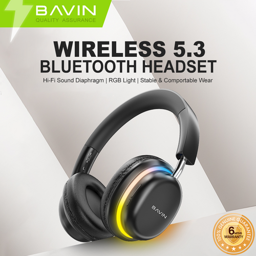 BAVIN BH53 wireless headphones – main photo