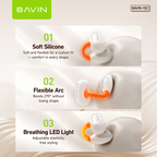 BAVIN BA102 clip earbuds – photo 4