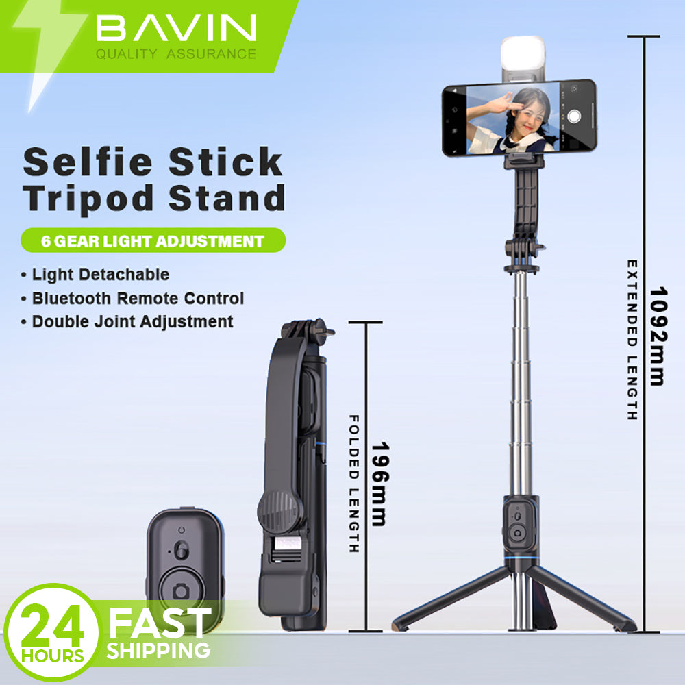 BAVIN P11 / P13 selfie stick tripod – main photo