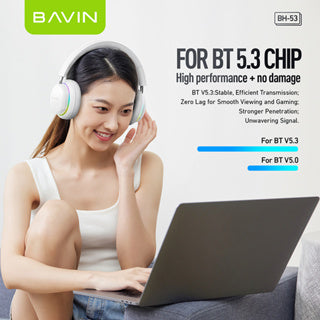 BAVIN BH53 wireless headphones – photo 4