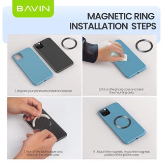 BAVIN PC062 magnetic wireless power bank – photo 4