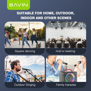 BAVIN BM10 karaoke speaker – photo 4