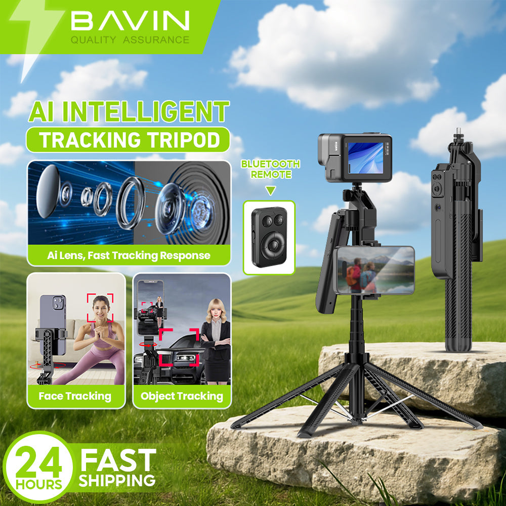 BAVIN P24 AI face-tracking tripod – main photo