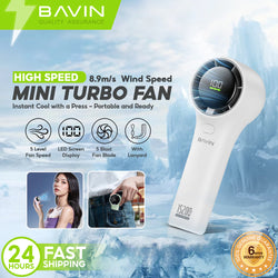 BAVIN BF003 mini turbo handheld fan – main photo