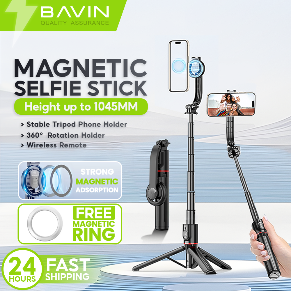 BAVIN P18 magnetic selfie stick tripod – main photo