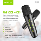 BAVIN BM20 karaoke speaker – photo 3