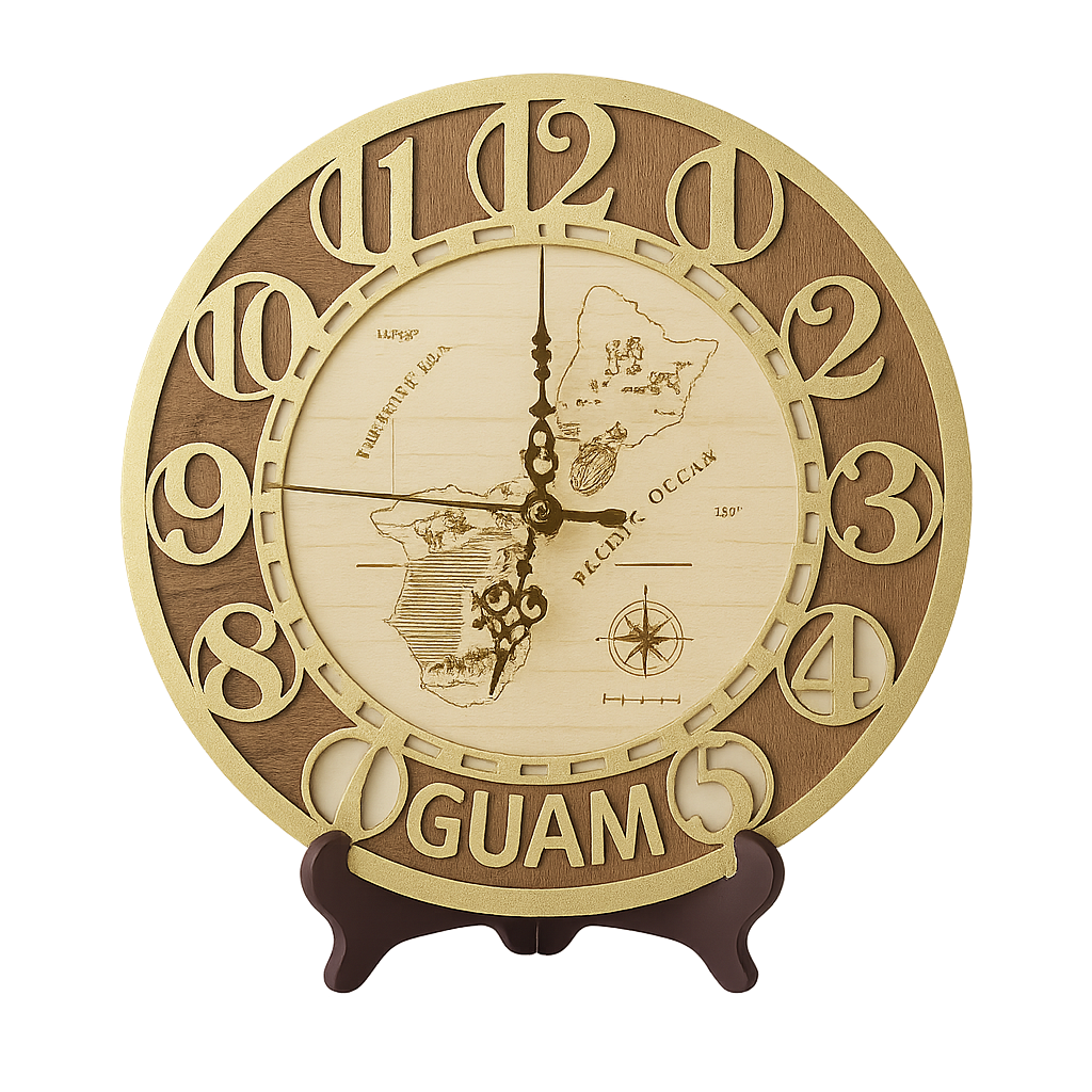 Guam Wall Clock