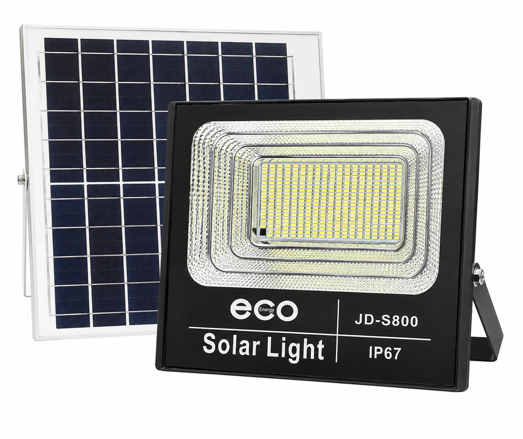 GuamReady Solar 800 Flood Light – Waterproof IP67 LED Security Light