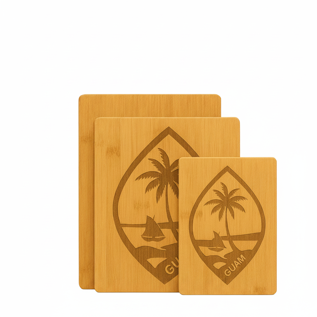 Square Guam Cutting Board (GPS)