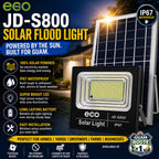 GuamReady Solar 800 Flood Light – Waterproof IP67 LED Security Light