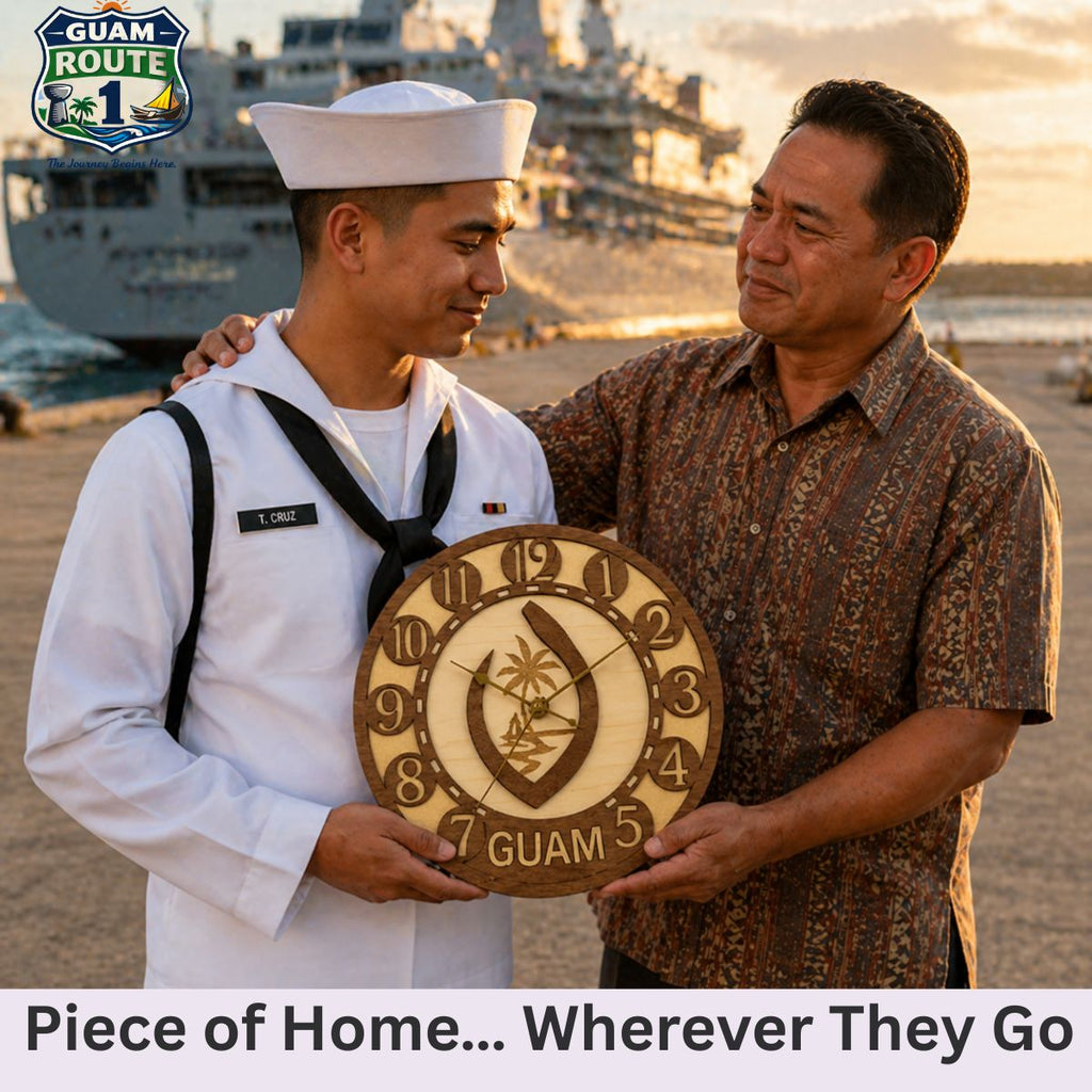Guam Wall Clock