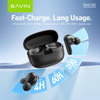 BAVIN BA100 Hi-Res Bluetooth Earbuds with Touch Control detail 2