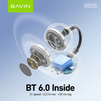 BAVIN BA105 Bluetooth 6.0 Open-Ear Clip Earbuds detail 2