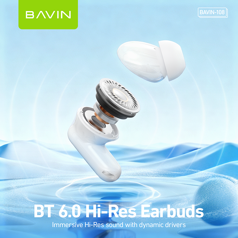 BAVIN BA108 earbuds audio features