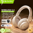 BAVIN BH66 Bluetooth 5.4 Foldable Over-Ear Headphones detail 1
