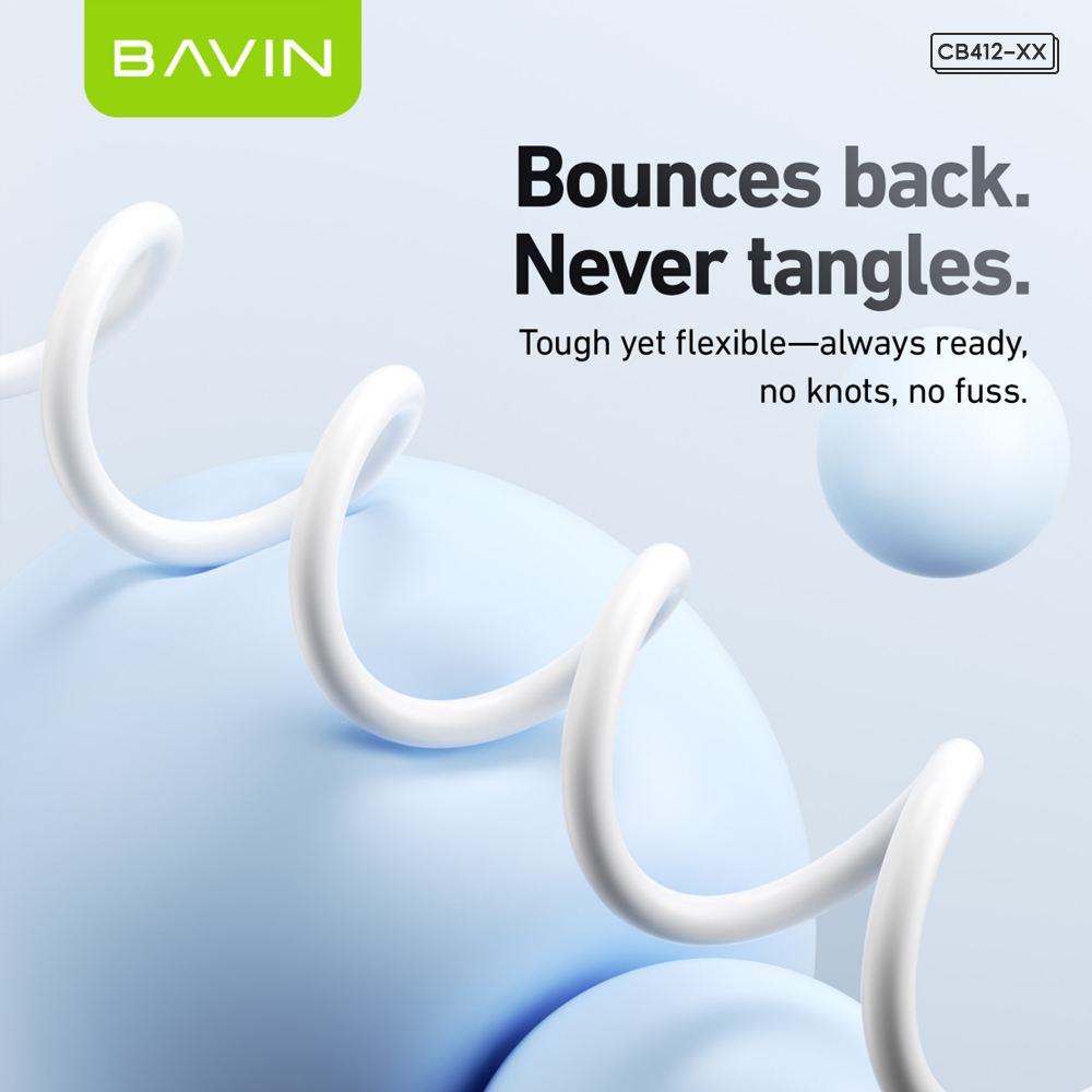 BAVIN CB412 5-in-1 Fast-Charging Data Cable – 1.2 m detail 2