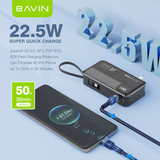 BAVIN PC018 10000mAh power bank – photo 3